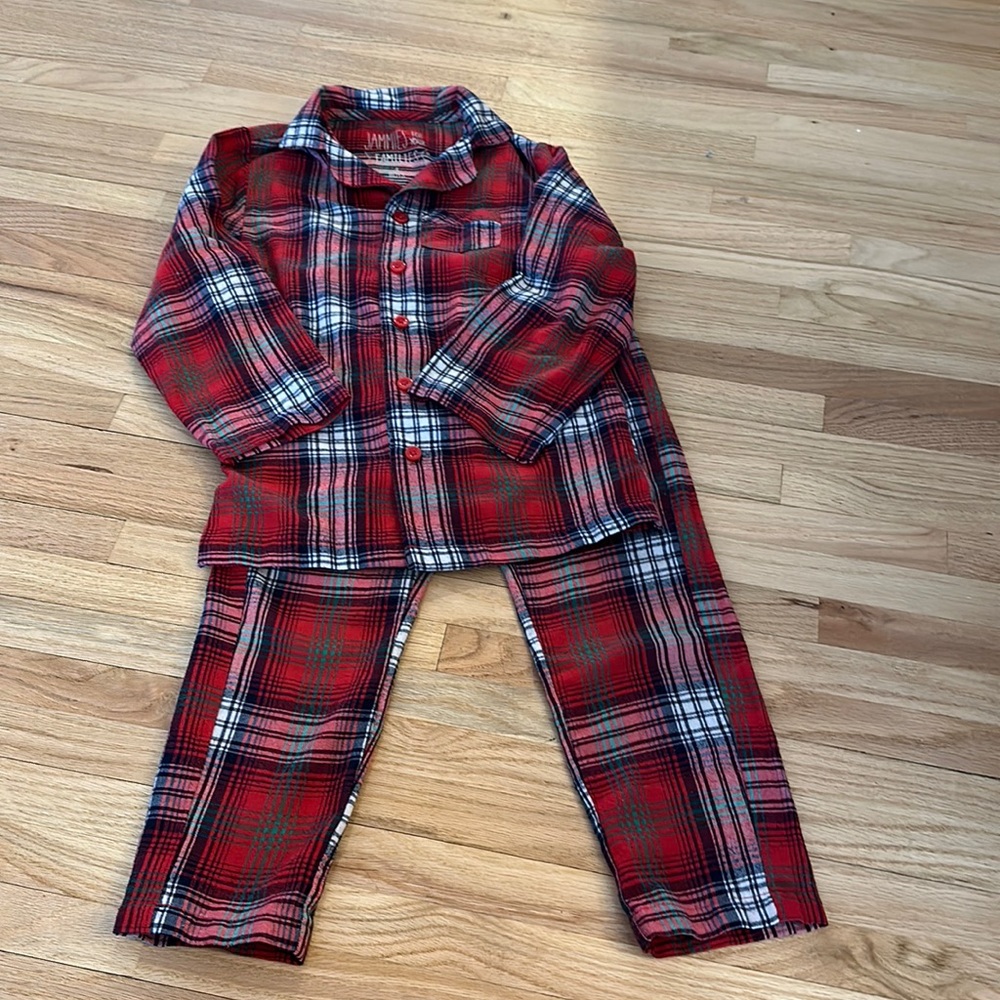 3/$6 Jammies for your families plaid flannel Jammies